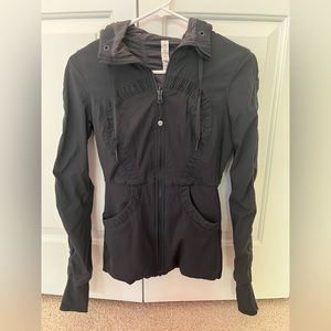 Lululemon full zip hoodie with thumb holes